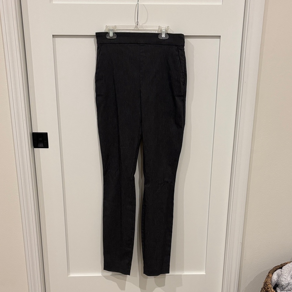 GAP Charcoal High Rise Skinny Ankle Pants